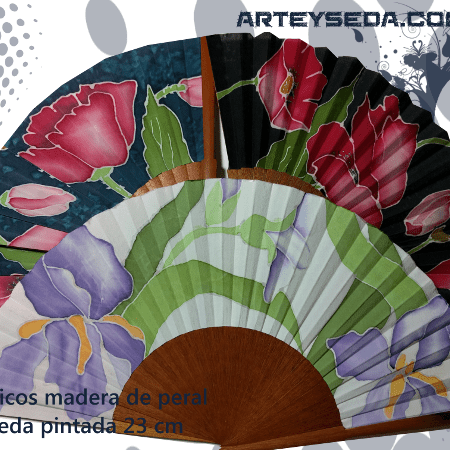abanicos de arte y seda