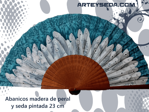 Abanico arte y seda