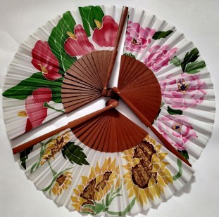 abanicos de flores